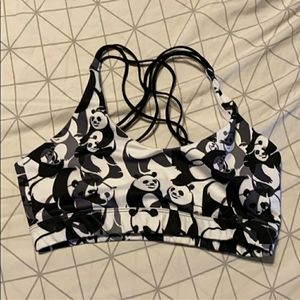 Feed Me Fight Me Sports Bra